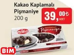 KAKAO KAPLAMALI PİŞMANİYE KAKAO KAPLAMALI PİŞMANİYE